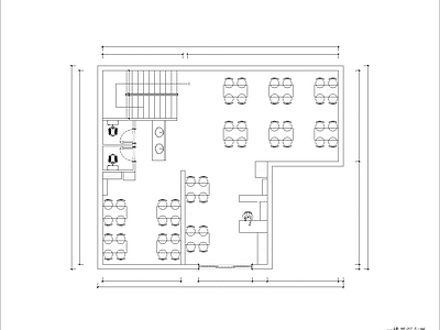 现代其他商业建筑 餐饮建筑 施工图