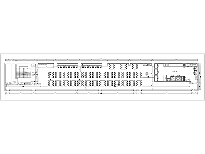 现代其他商业建筑 食堂 餐饮建筑 施工图
