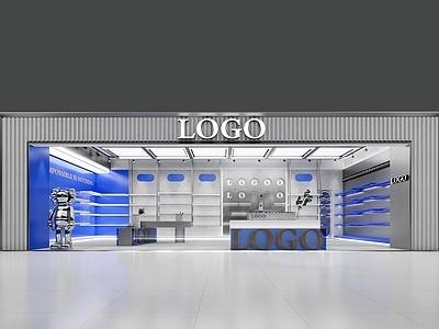 现代服装店 现代潮牌男女鞋店