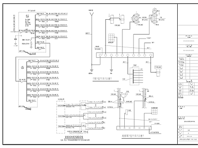 电气图 别墅电施图 施工图