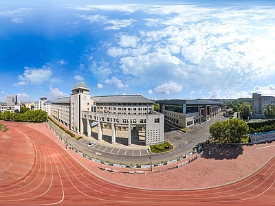 现代城市HDR 运动健身体育广场