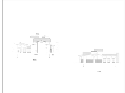 现代其他商业建筑 餐饮建筑 建筑 施工图