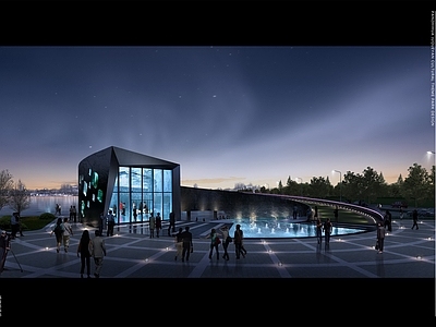 现代简约其他公共建筑 博物馆 展览馆 现代博物馆 现代展览馆 建筑设计 施工图