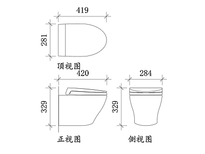 现代卫浴设施 壁挂式马桶 壁挂马桶设计 壁挂马桶安装 壁挂马桶价格 壁挂马桶选择 施工图