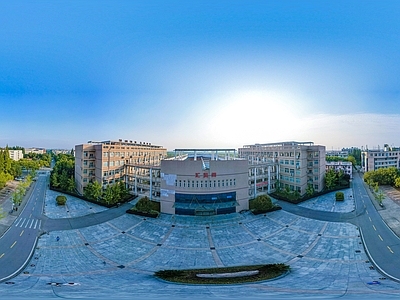 现代城市HDR 城市小区社区广场