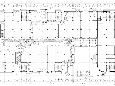 现代商场 商场公区吊顶 施工图