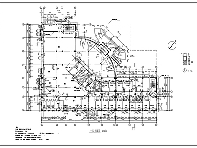 现代新中式产业园建筑 疗养院全套建筑 施工图