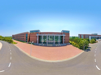 现代城市HDR 城市小区社区广场