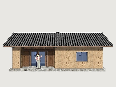 现代民宿建筑 平地民宿 民宿酒店 乡村民房