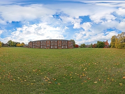 现代城市HDR 城市小区社区广场