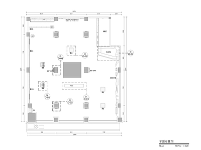 现代展厅 文创展厅 施工图