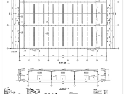 现代产业园建筑 工业园建筑 施工图