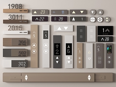 其他五金 电梯按键 楼层显示器 电梯按钮 电梯屏