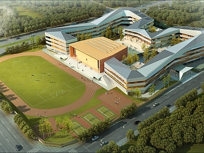 现代学校建筑 学校