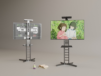 电视 现代支架电视