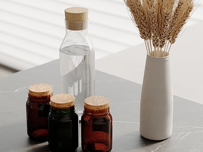 厨房用品 厨房摆件 调料瓶 瓶子 花瓶 厨房用品