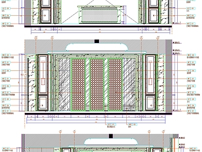 现代工装图库 商业空间立面 商业立面 工装 工装立面 工装墙面 施工图 工装图库