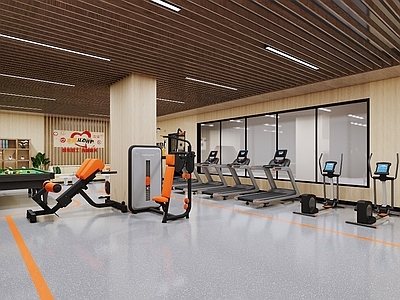 现代极简其他公共空间 职工之家