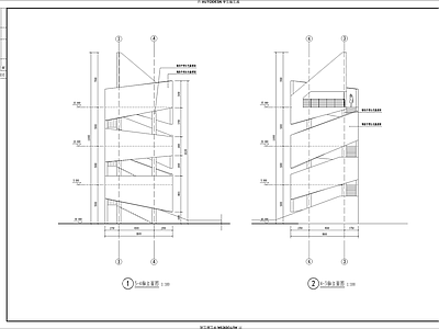 现代其他公共建筑 观景塔 观景台 瞭望塔 观景楼 施工图