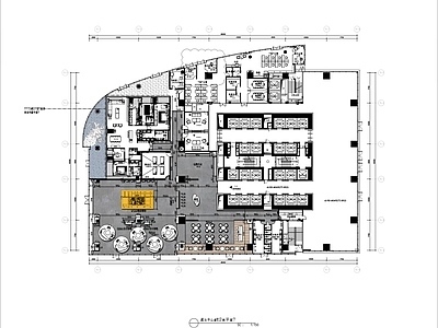 现代轻奢售楼处 华润售楼部 施工图