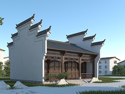 中式古建 古建