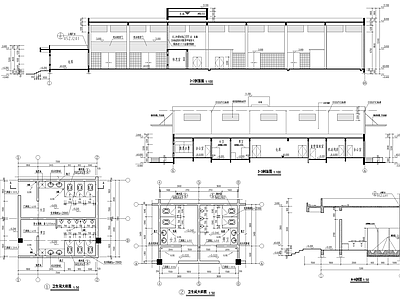 现代机场建筑 机场货运站 施工图