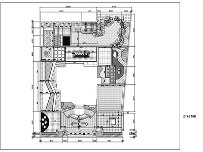 现代庭院 袁总别墅园总图 施工图