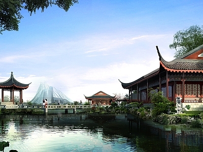 新中式古建 新中式 古建