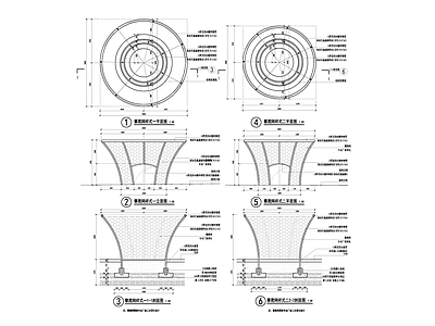 现代公园景观 施工图
