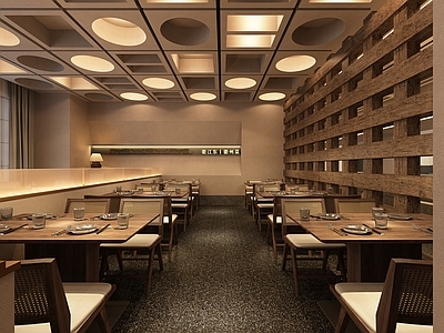 侘寂中餐厅 侘寂餐饮散座
