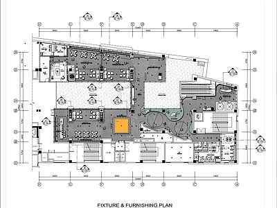 现代售楼处 高端售楼部 施工图