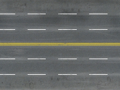 现代街道外景 道路 人行道