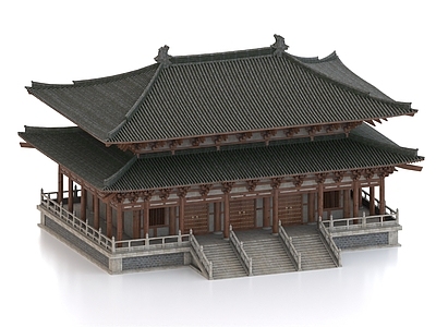 现代古建 古建 宫殿 城楼