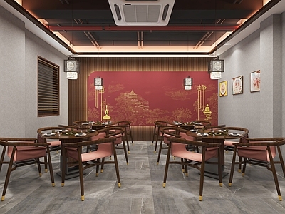 新中式原木中餐厅 中式餐厅 餐馆 火锅店 茶餐厅 酒吧