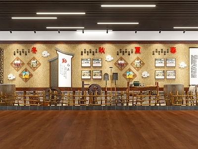 现代中式宗教文化 农耕文化展厅 农耕文明展厅 民族文化展厅 民俗文化展厅 少数民族文化展示