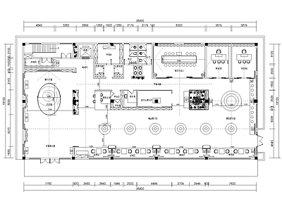 现代售楼处 接待大堂 茶禅会 施工图