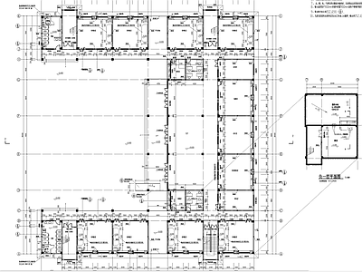 现代学校建筑 小学教学综合楼 施工图