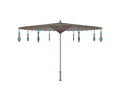 新中式中式其他摆件 油纸伞 国风游戏油纸伞 新中式伞