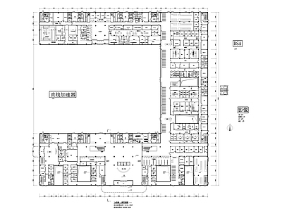 现代医院建筑 U型诊楼 医院综合楼 病房楼 施工图