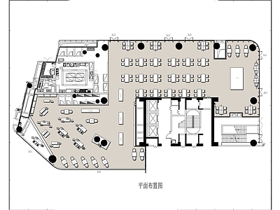 现代商场 寰球中心 施工图
