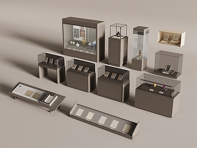 展柜 现代展柜科技展柜