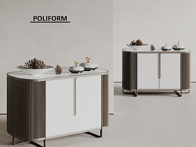 新中式边几 Poliform 新中式边几 禅意边几