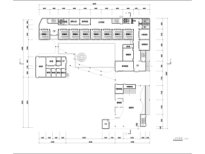现代学校建筑 小学综合楼 施工图