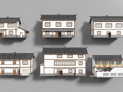 新中式其他农业建筑 新中式农村自建房 民房