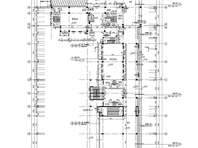 现代学校建筑 楼 施工图