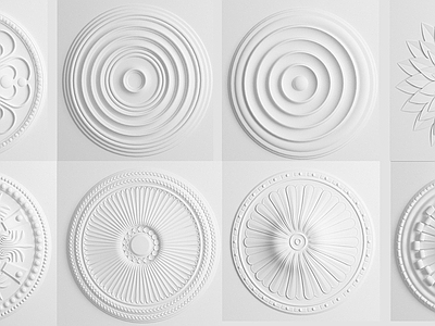 法式其他局部构件 石膏装饰构件 石膏浮雕 吊顶浮雕装饰件