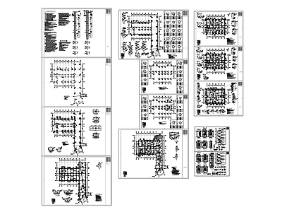 混凝土结构 教工值班楼结构施 施工图