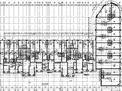 现代住宅楼建筑 现代简约住宅楼建 施工图