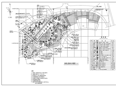 现代公园景观 公 施工图