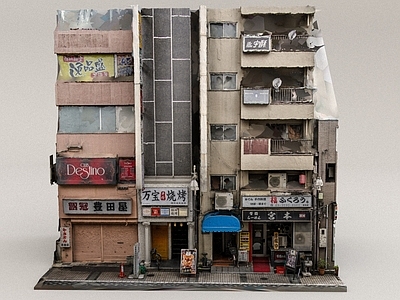 现代烧烤店 商店 店面 街边 烧烤 食物